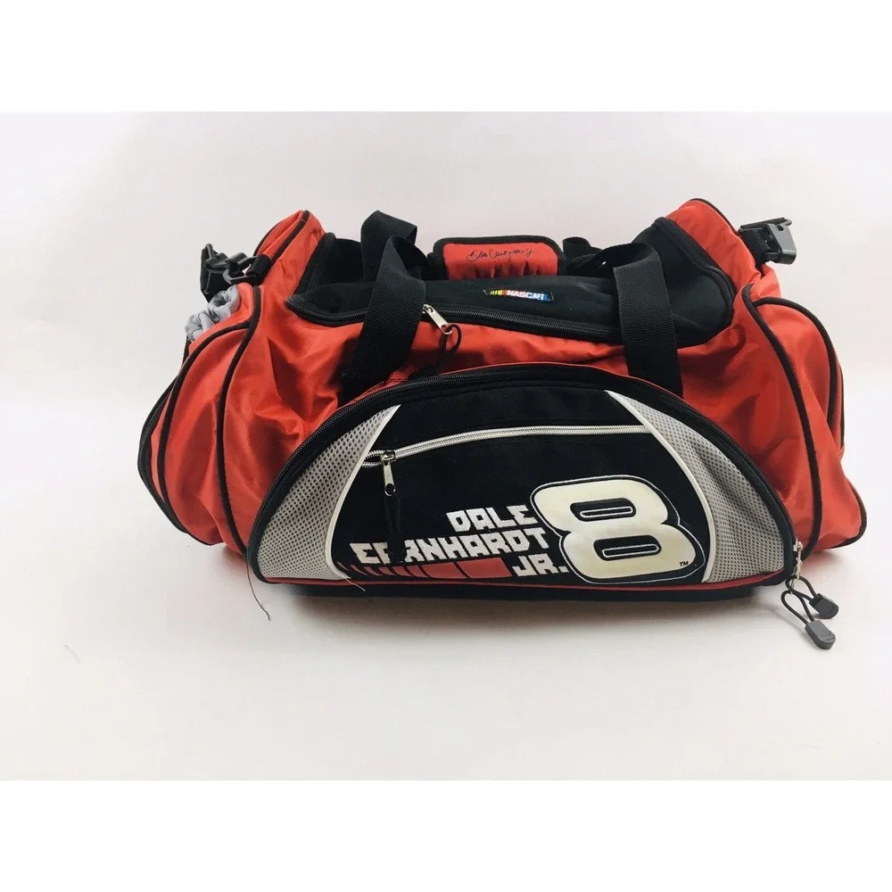 NASCAR Bag Dale Earnhardt Jr. # 8 Zippered Carry Tote Shopper Duffel Gym Racing